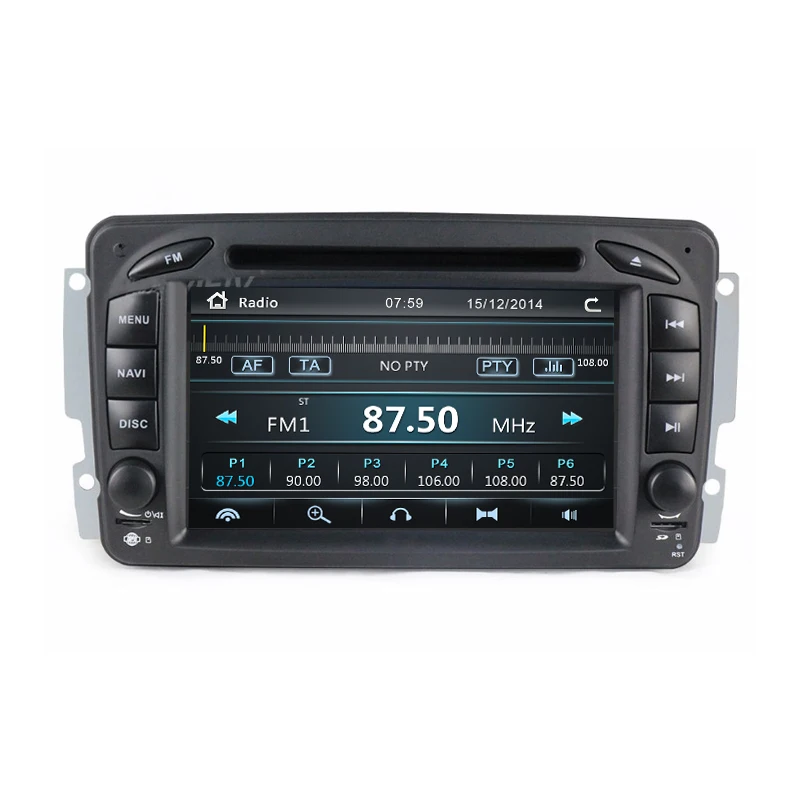 Top For Benz CLK W209 W203 W168 W208 W463 W170 Vaneo Viano Vito E210 C208 Car DVD player with GPS Radio stereo two DIN Audio USB STW 4