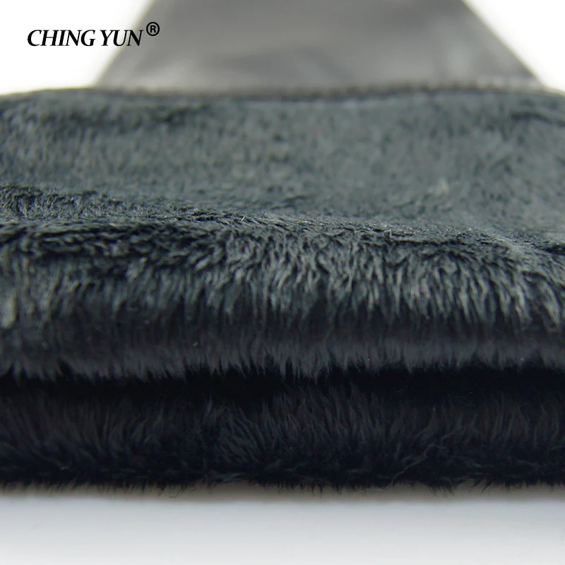 Winter Warm Long Sleeved Gloves Women's Arm Sleeves Genuine Leather Sheepskin Cashmere Lady Mittens Many Riveted Buttons Gloves Winter Warm Long Sleeved Gloves Women's Arm Sleeves Genuine Leather Sheepskin Cashmere Lady Mittens Many Riveted Buttons Gloves