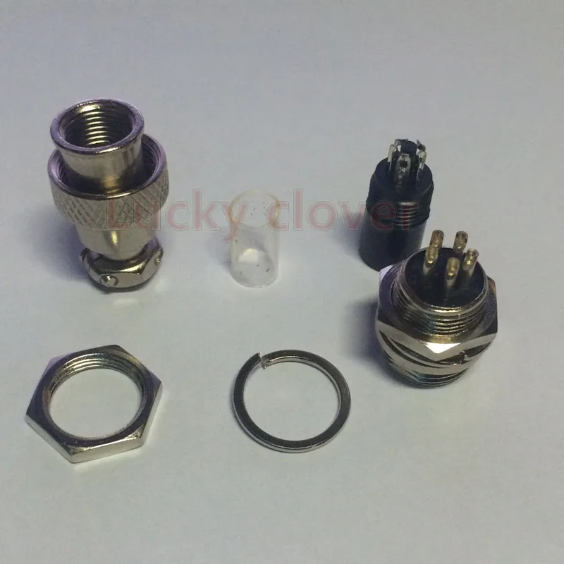 10 шт. = 5 штекер + femaleGX12 12 мм pin авиационный разъем розетка|plug connector|female connectormale female
