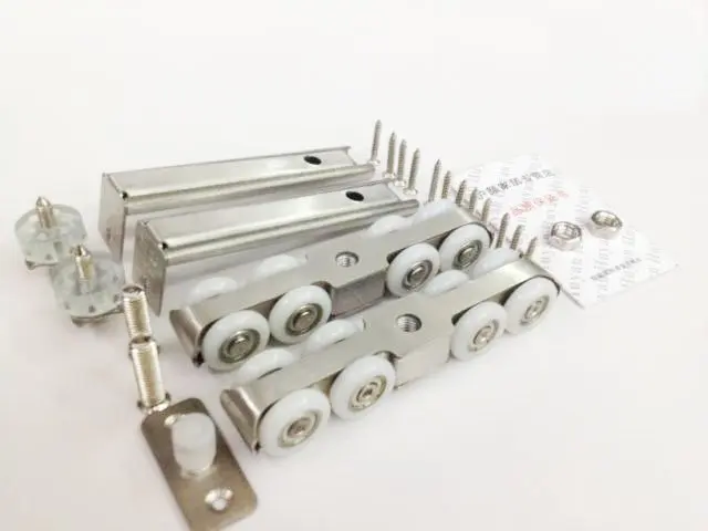 Stainless Steel Wooden Door Hanging Wheel Bearing Sliding Door Hanging Wheel Bearing 120KG