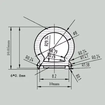 

5M Car Rubber Seal Guard Small D Type Strip Truck Motor Door Weather Tape Strap