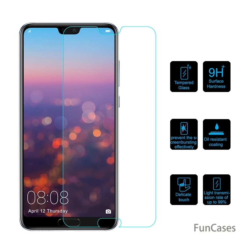 Для huawei P20 облегченное закаленное стекло 9 H 2.5D Премиум Защитная пленка для экрана