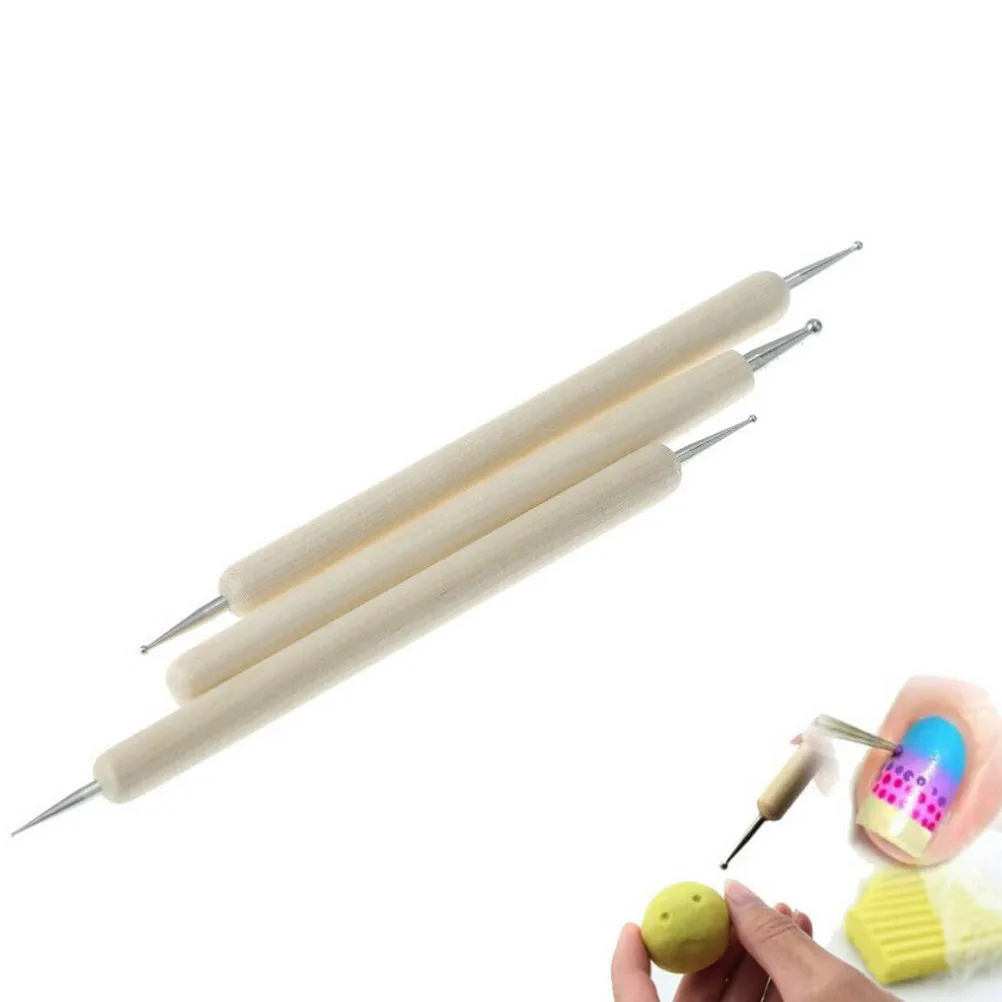 

High Quality Stylus Polymer Clay Pottery Ceramics Sculpting Modeling Handmade Painting Tools Set 3Pcs/set