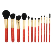 FEILANDUO 12Pcs Makeup Brushes Set Professional Soft Makeup Tool 2017 High Quality Foundation Shadow Eyebrow Brush Kit