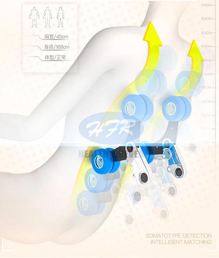 Электропитание 4d массажное кресло с нулевой гравитацией, цена, использованное 3d массажное кресло для ног шиацу, дешевое Электрическое Массажное кресло для всего тела