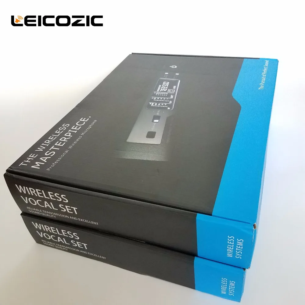 Leicozic 615-655Mhz Профессиональный цифровой беспроводной микрофон УВЧ сценический настоящий цифровой микрофон 9100 бренд микрофон