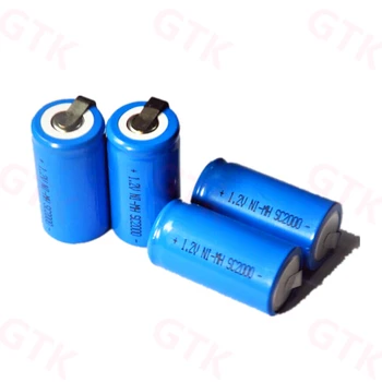 

GTK 15 pcs NIMH SC 1.2V 2000mAh high rate rechargeable battery toys RC diy battery pack for sweeper vacuum