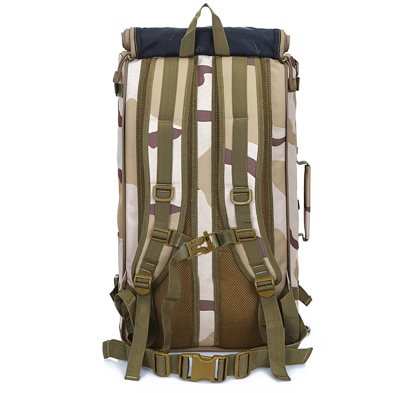 B118 водонепроницаемые нейлоновые рюкзаки для путешествий, кемпинга, пеших прогулок, спортивные сумки через плечо 50л, разные цвета на выбор