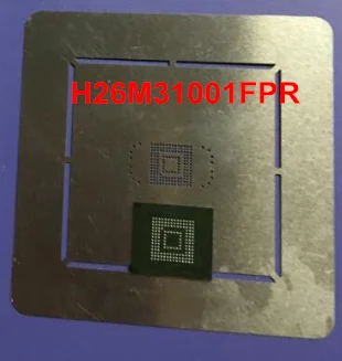 

1pair/lot 1pcs H26M31001FPR +1pcs BGA reballing reball stencil