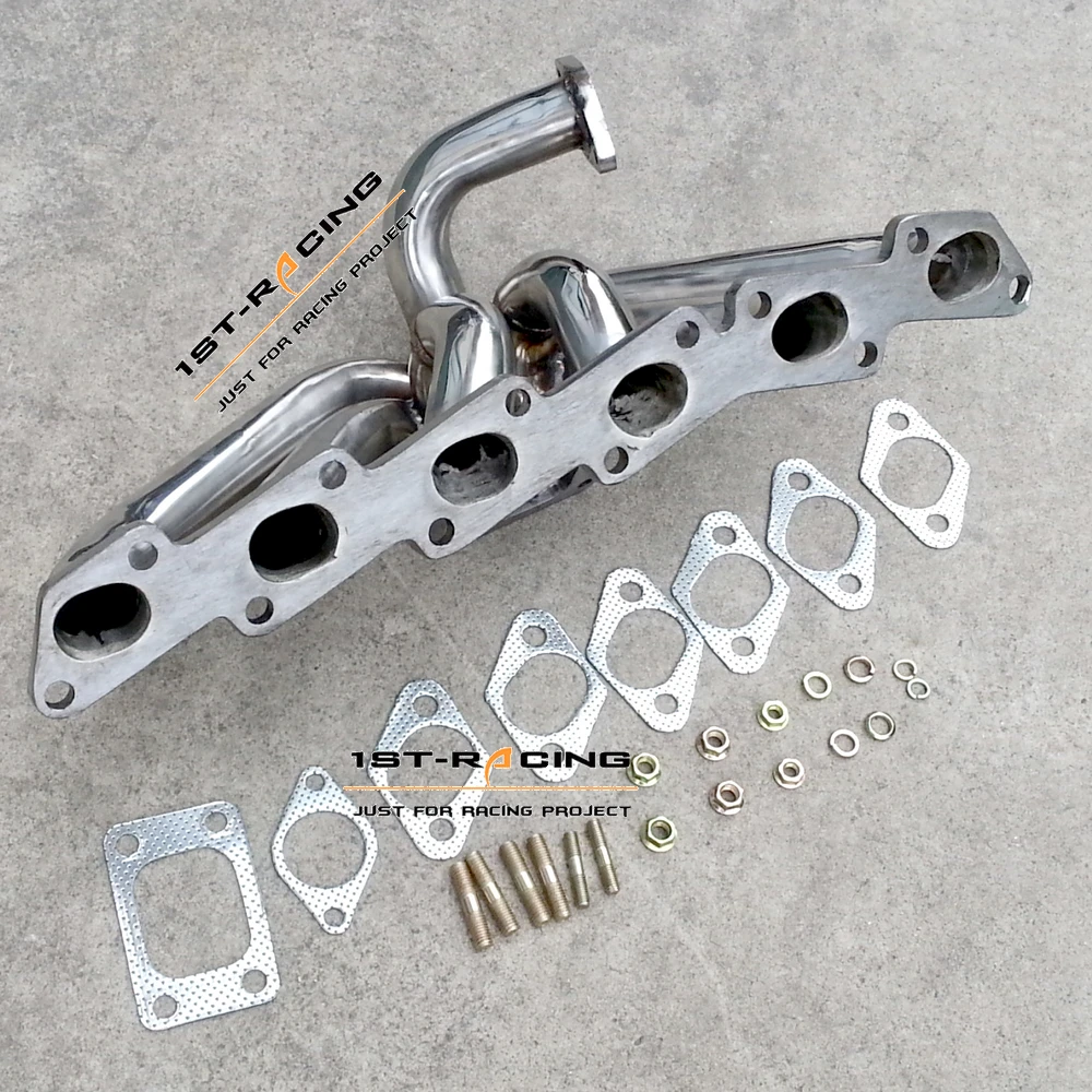 Для Nissan Skyline R32 R33 89-98 RB25DE/RB25DET нержавеющая T3 фланец Turbo Manifold NEW 1ST-RACING