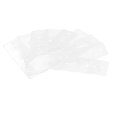 Набор из 10 шт. мульти-отверстие кожи головы шаблон-разделитель Fusion Bond теплозащитные щитки для наращивания волос