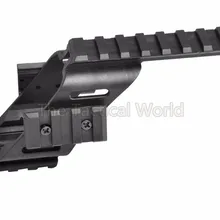 GL Охотничьи Аксессуары тактический оптический прицел пистолета лазерный видеоискатель крепление света с Quad 7/" 20 мм Вивер Пикатинни Gl 17 5,56