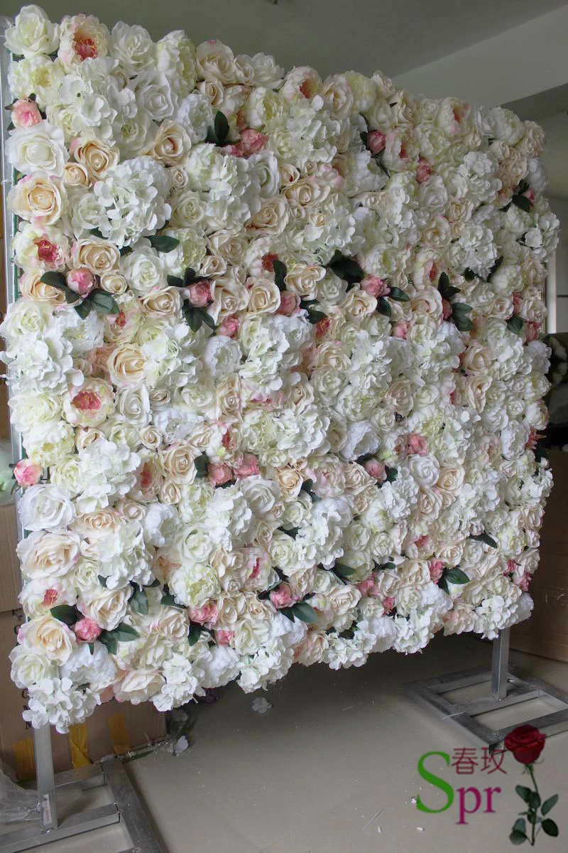SPR Высокое качество с фабрики цветок стены для свадьбы фон сценический Декор настольная дорожка Флора украшения