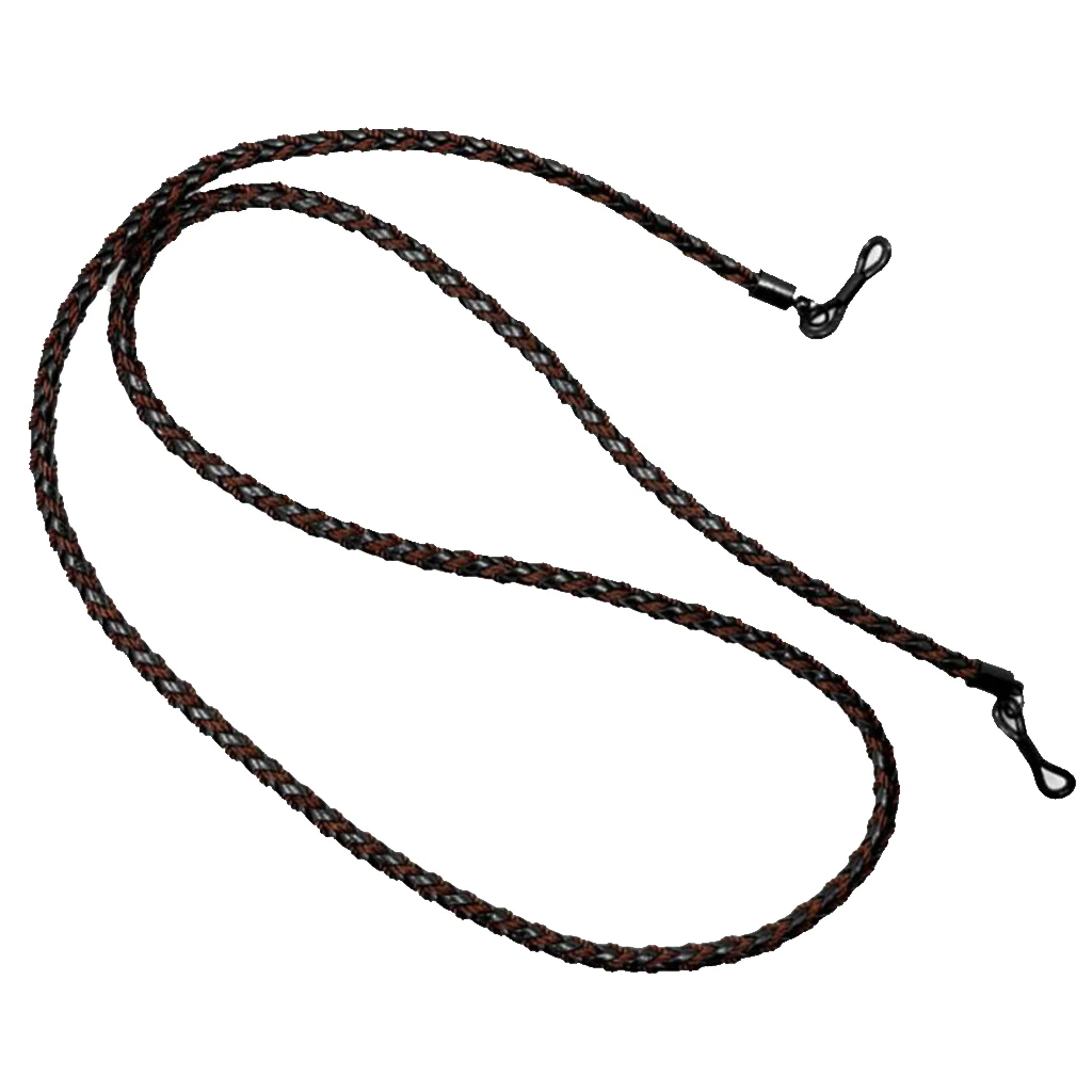 

Lightweight Eyeglasses Cord Neck Cord Glasses Frame Holder Brown Polyester Cord for Reading Glasses Sports Sunglasses Holder