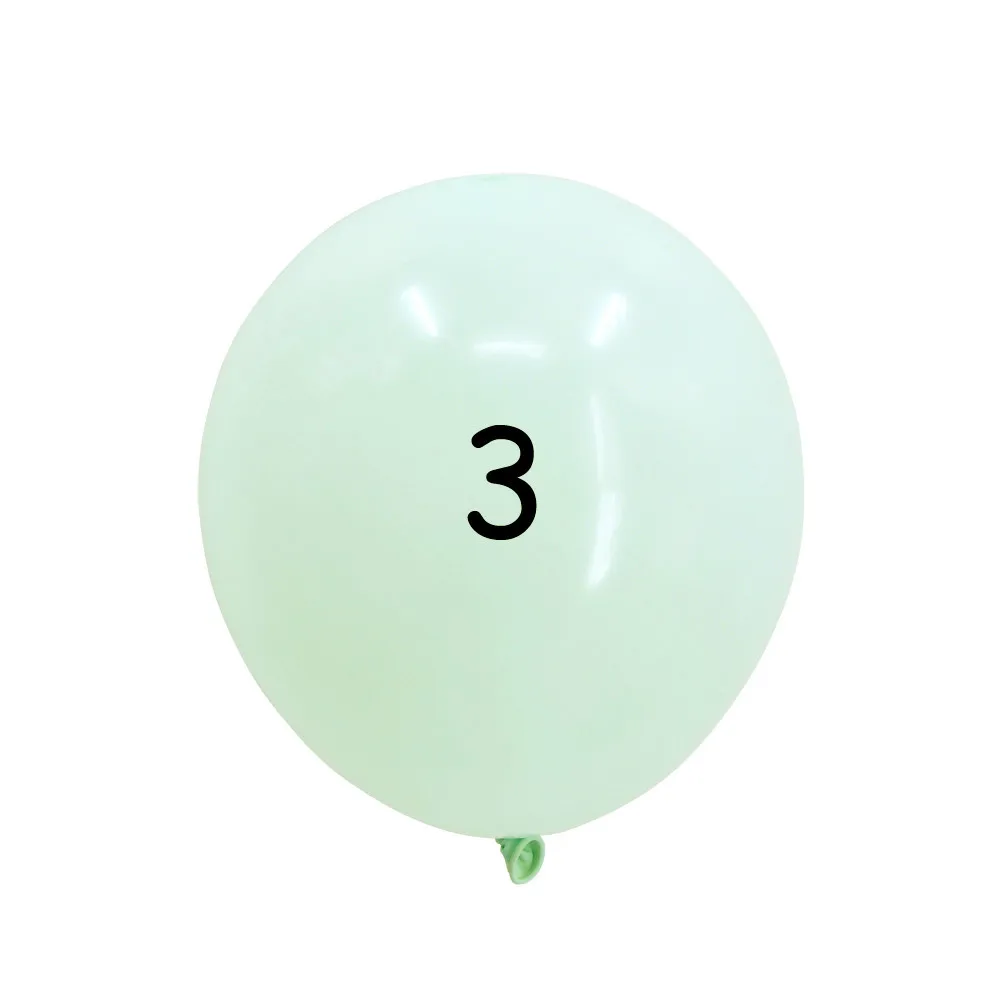 Украшения для детской вечеринки 1" 10 шт. сладкий Макарон шар конфеты латексные шары Свадьба День рождения воздушные шары вечерние принадлежности для мероприятий - Цвет: Macaron Balloon 3
