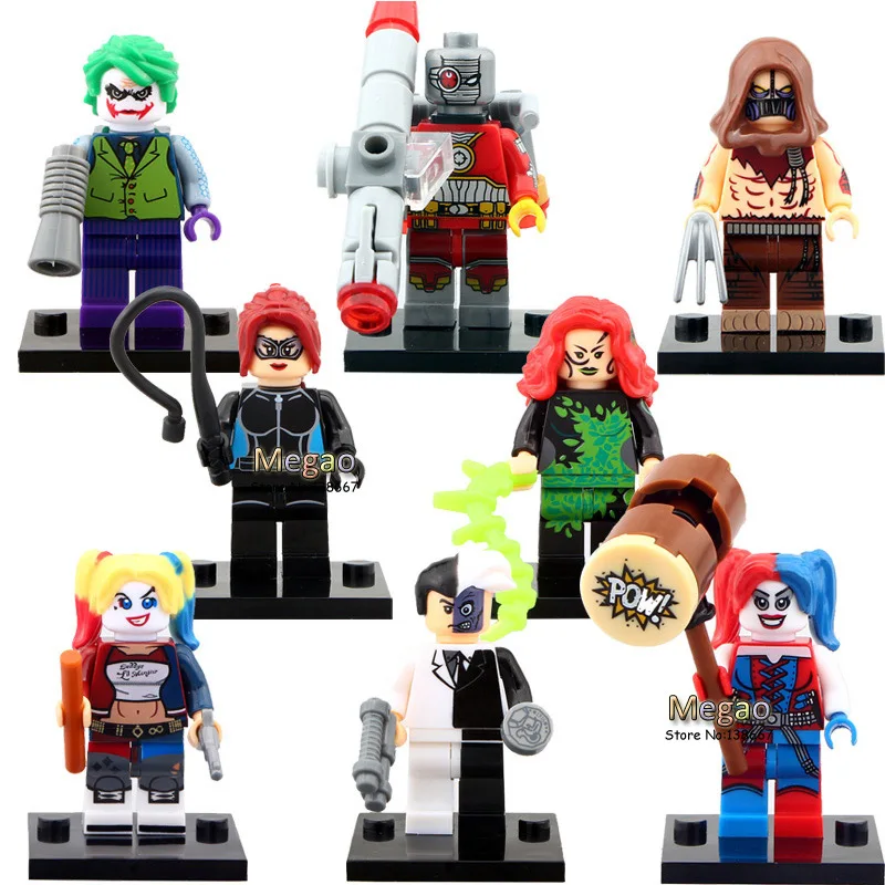 

Xinh251-258 Suicide Squad Single Sale Harley Quinn Joker Two Face Super Hero Best Toys X0113 IN STOCK