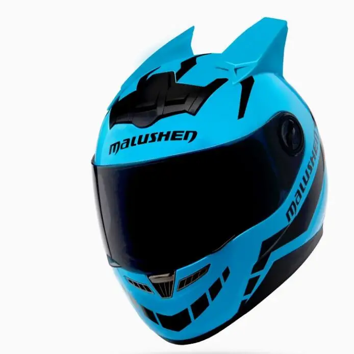 

MALUSHUN Motorcycle Helmet Flip Up Individuality Helmet Moto Helmet Racing Belt Angle Novelty Casque Moto fast ship