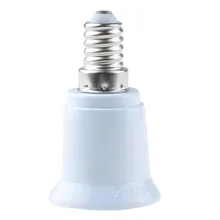 1 шт. огнеупорный материал E14 к E27 держатель лампы конвертер гнездо преобразования светильник лампа базовый тип адаптер