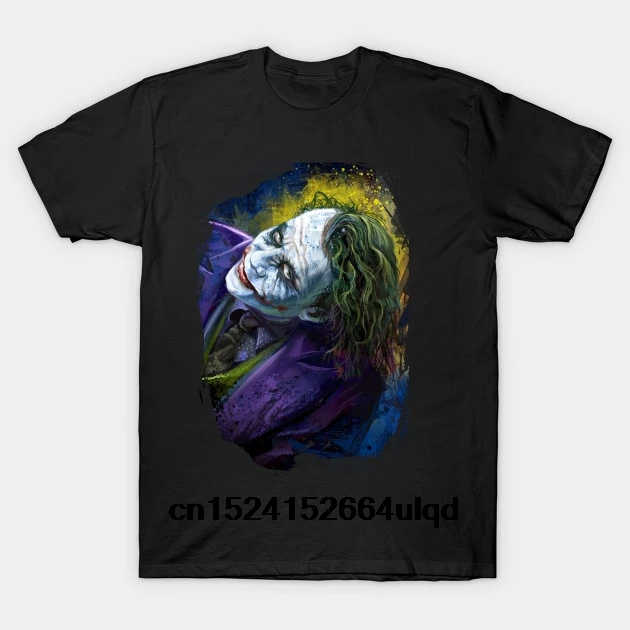 

100% Cotton O-neck Custom Printed Tshirt Men T shirt Seriously - Joker Women T-Shirt