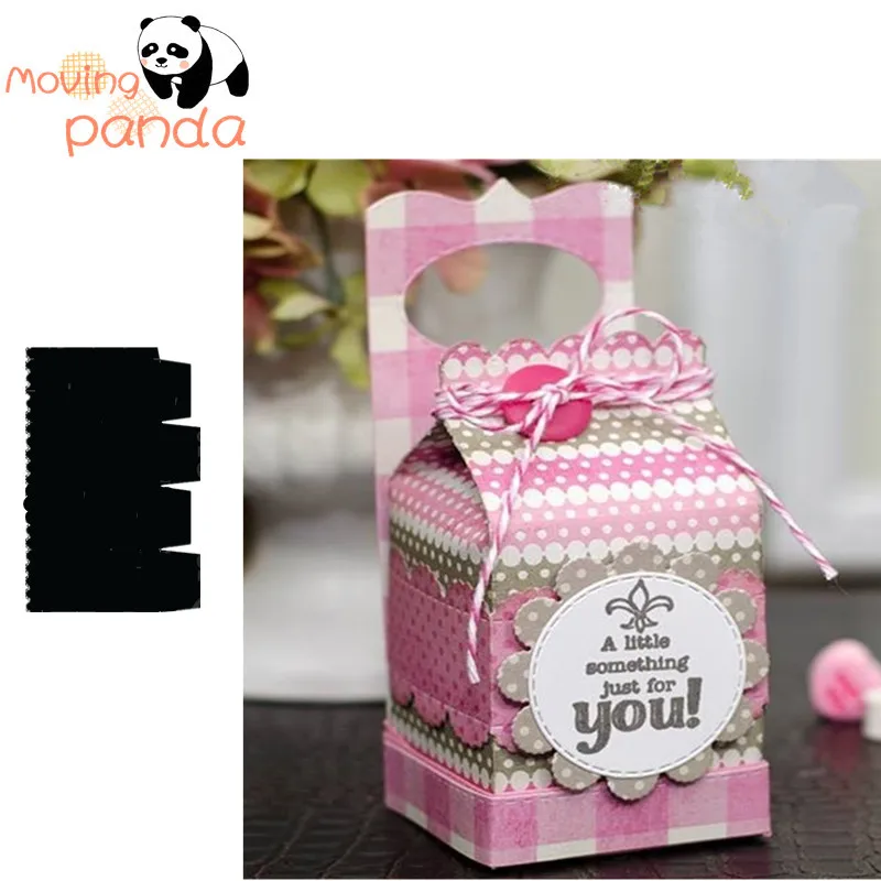 

Box Gift HandBags Metal Cutting Dies Stencils for DIY Scrapbooking Paper Craft Stamps Die Cut Card Making Xmas Gift
