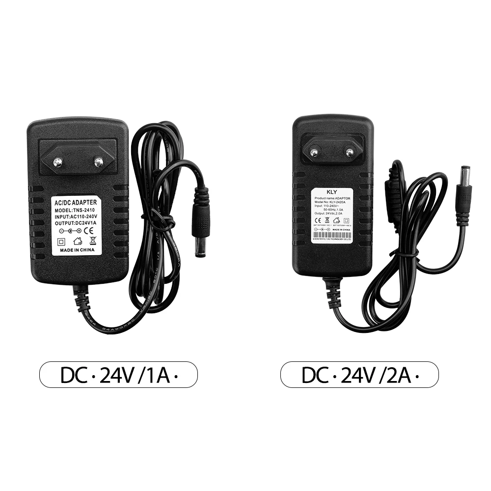 Адаптер питания для светодиодных лент 24 В 1 А 2 3 100 240 переменного тока|led power|led power