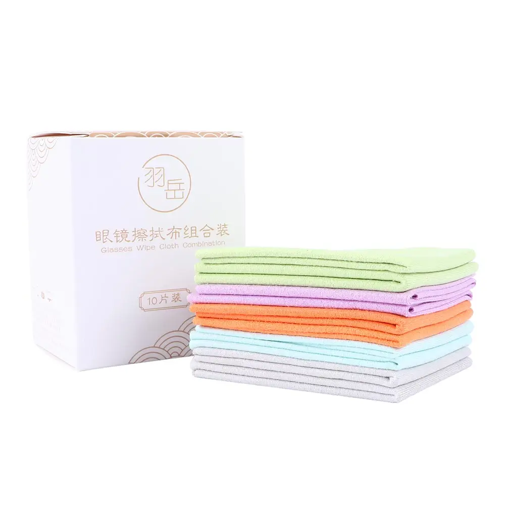 10Pcs Glasses Cleaner Glasses Cleaning Cloth Lens Phone Screen Cleaning Wipes