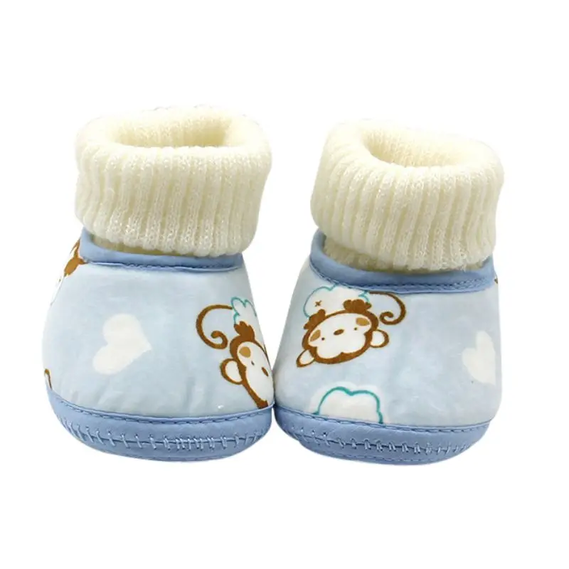 Детская обувь для малышей; кроше вязаный флисовый ботинки для маленьких девочек и мальчиков; шерстяные зимние ботинки; зимние ботинки