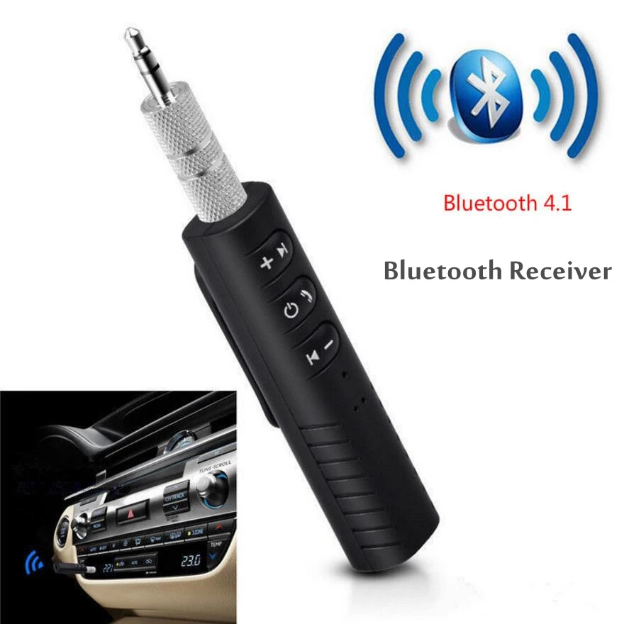 Gonoker приемник Bluetooth адаптер Беспроводной AUX приемника 4.1 Hands-Free Car Audio Динамик дома