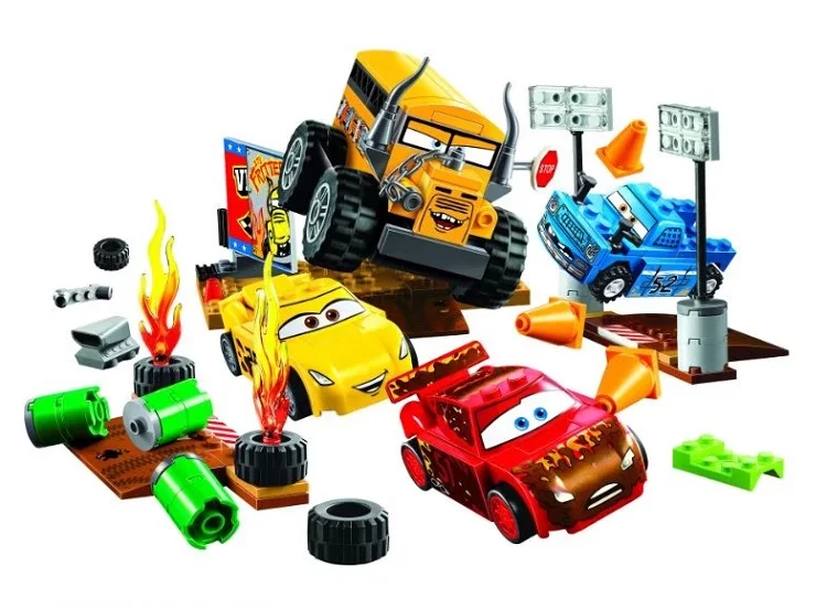 Юниоры Thunder полые Crazy 8 Race 191 шт. Бела 10687 Модели Building Block Устанавливает кирпич Kid
