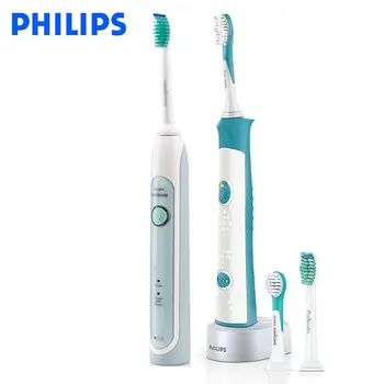 

Philips Sonicare Family set HX6314 electric toothbrush waterproof for parent-child rechargeable with charging base