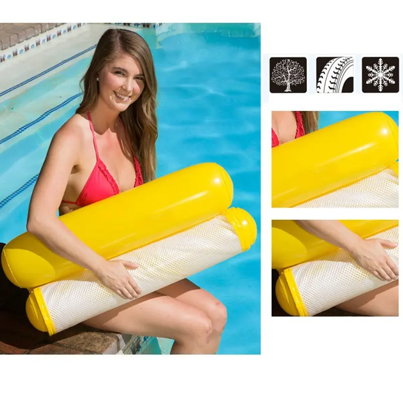 New Summer Floating Water Hammock Float Lounger Inflatable Floating Bed Beach Swimming Pool Lounge Float Bed Chair Kids Adults New Summer Floating Water Hammock Float Lounger Inflatable Floating Bed Beach Swimming Pool Lounge Float Bed Chair Kids Adults