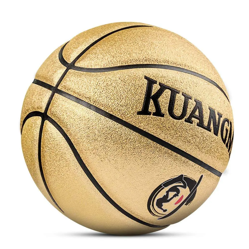 Kuangmi новый красочный Жемчуг яркий PU детская игра Баскетбол мяч Съёмка тренер