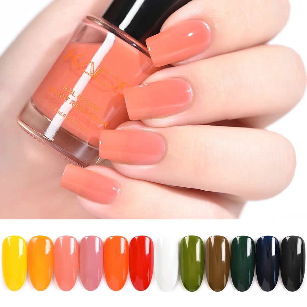 

KADS 9.5ml New Translucent Jelly Nail Polish for Nail Vernis Semi Permanent UV Nail Art Lacquer Manicure Colorful Candy Polish