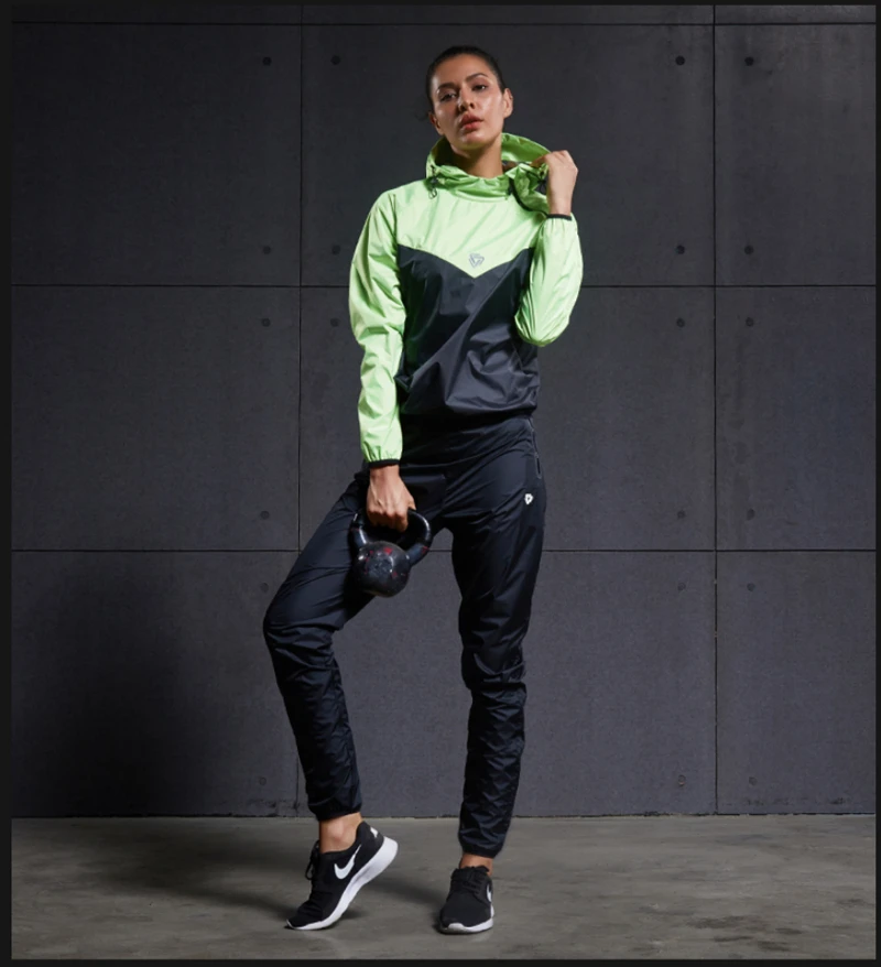 Willarde Горячий Пот Спортивные женские леггинсы для бега; тренировочные штаны для занятий фитнесом и потери веса тренировки бег быстро потливость брюки