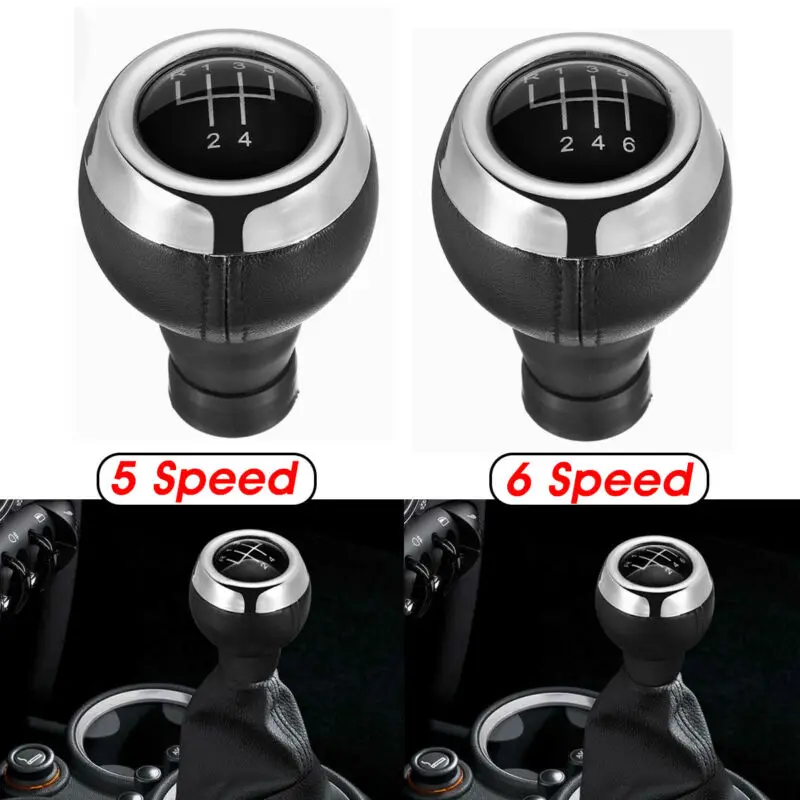 5 6 Speed Gear Stick Shift Knob For Mini Cooper R55 R56 R57 R59 F55 F54 Ball Head Shifts Handball 5/6 | Автомобили и мотоциклы