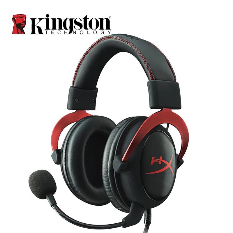 

Kingston HyperX Cloud II Headset Hi-Fi 7.1 Surround Sound Gaming Headphone with Microphone For Computer Cellphone