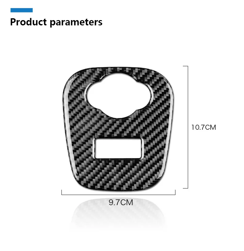 for Mini Cooper JCW F55 F56 Accessories Car Interior Carbon Fiber Cigarette Lighter USB AUX Panel Cover Sticker Decals (9)