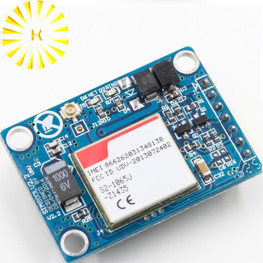 Sim800l V2 0 5 V Draadloze Gsm Gprs Module Quad Band W Antenne Kabel Cap Connector Connectors Aliexpress