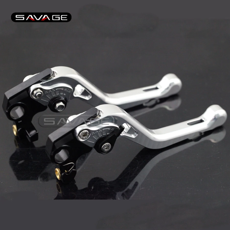 

For Gilera GP 800 GP800 2007 2008 2009 Silver Motorcycle Accessories Billet Aluminum Adjustable Short Brake Clutch Levers