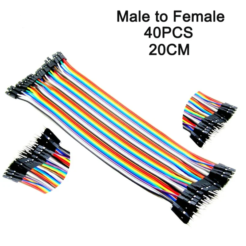 

Dupont Line 40pcs 20cm Male to Female 1p-1p Jumper Wire for Raspberry Pi 3 Orange Pi Banana Pi with Free Shipping