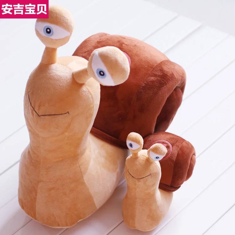 stuffed snail toy