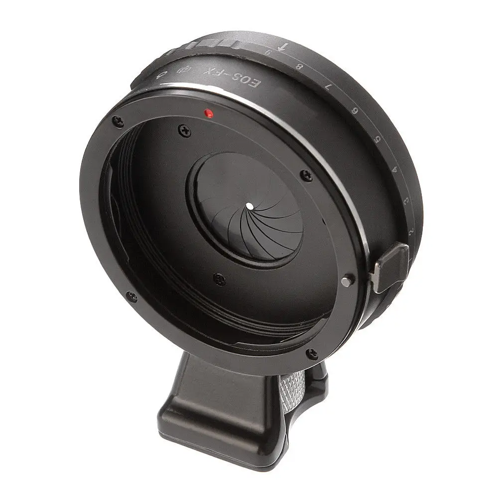 Кольцо адаптер со встроенной диафрагмой для Canon EOS EF объектив к Fujifilm Fuji X mount с