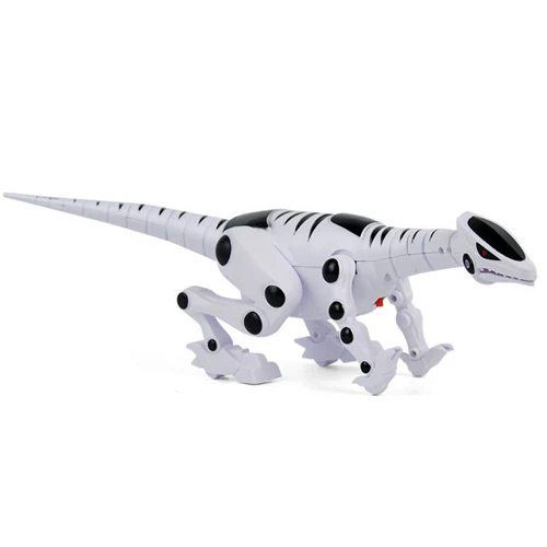 Горячий шагающий динозавр робот электронная модель питомца игрушка крутая Музыка Свет динозавр Робот игрушка для детей подарок на день рождения для мальчика и девочки - Цвет: dinosaur without box