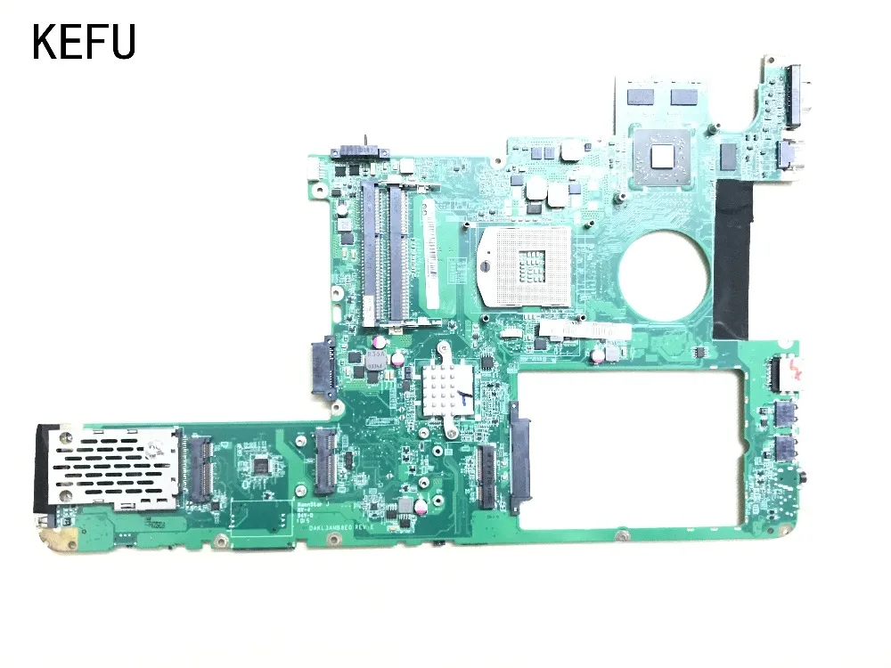 Цена KEFU в наличии, материнская плата для ноутбука DAKL3AMB8E0 REV E для lenovo Y560P ноутбук Бортовая видеокарта подходит процессор I7 (не подходит для y560)