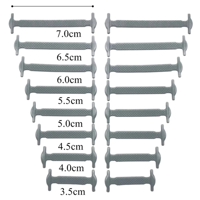 16 шт ленивый эластичные силиконовые шнурки без галстука струны бег кроссовки шнурки легкая обувь аксессуары для человека женщин унисекс