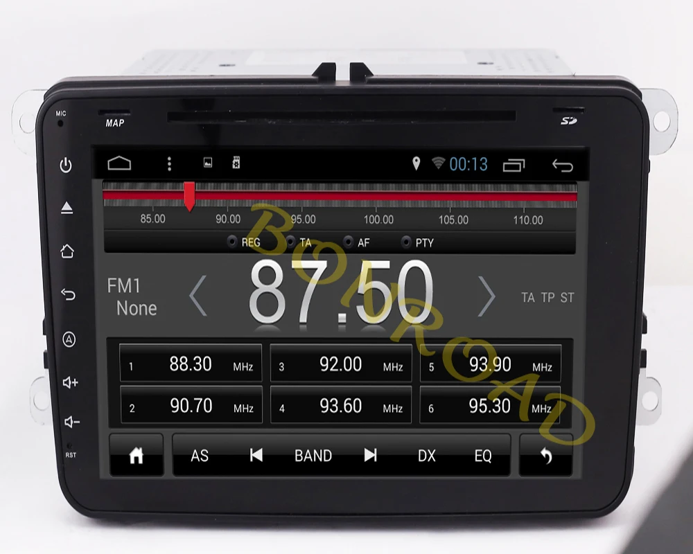 Bonroad Android 6.0 1024*600 Полный сенсорный экран dvd для VW Skoda ПОЛО GOLF 5 6 PASSAT CC JETTA TIGUAN TOURAN Caddy