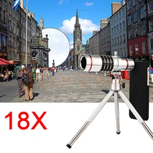 18x зум оптический телескоп телеобъектив для Samsung Galaxy Note 2 3 4 5 S6 S7 S8 край Чехол телефон оптические стёкла комплект с Зажимы штатив