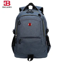 BALANG 2016 New Men’s Casual High Quality 600D PVC Backpack Business Laptop Backpacks for Men Multifunction Portable Travel Bags