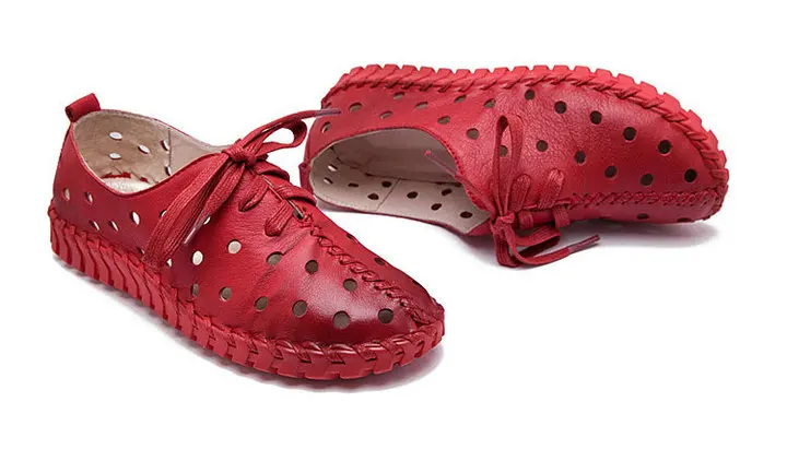 Sneakers Casual Women Flats Shoes Summer Women Hot Authentic Leather Comfortable Shoes For Female Footwear (7)