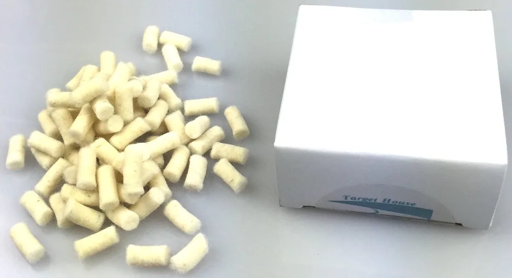 4 50 мм 5 и 6 35 набор для очистки хлопковых гранул (100 шт.)|airgun cleaning kit|felt feltkit clean |